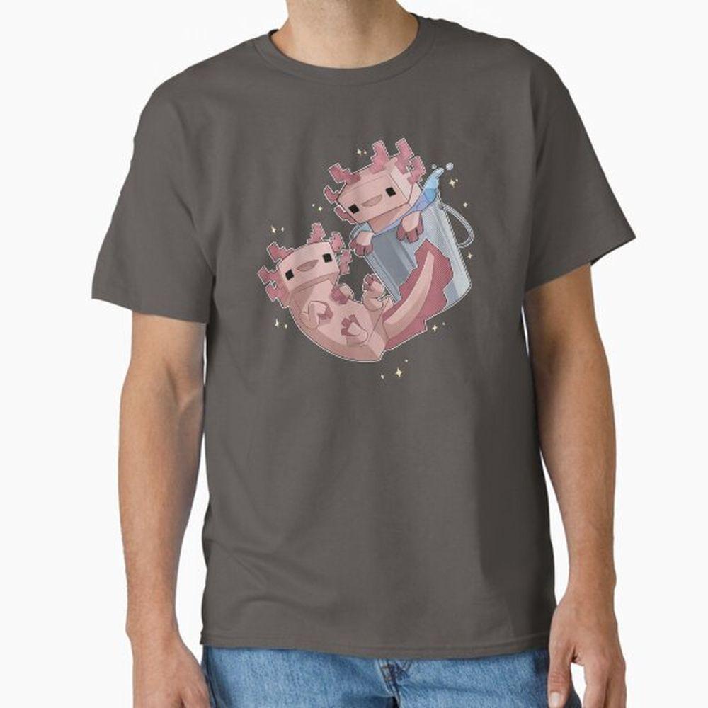 Block Axolotls Tshirt Block Axolotls Tshirt